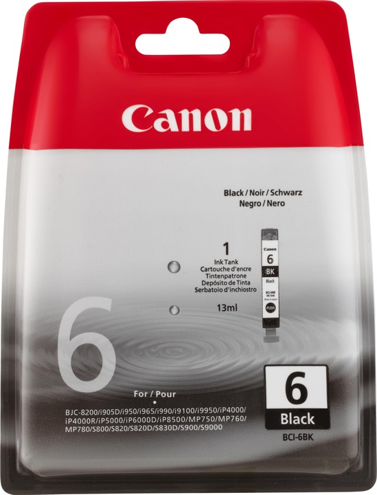 Actual product image Canon Bci-6bk (FC)