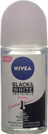 NIVEA Invisible For Black & White Pure (Roll-on, 50 ml)