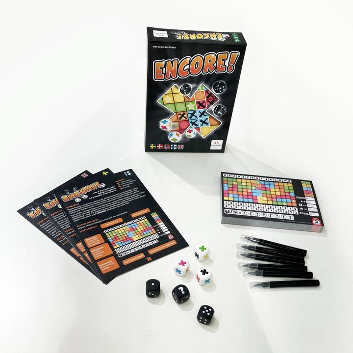 Actual product image Lautapelit Encore! Dice Game