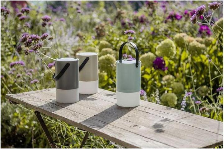 Actual product image STT Laterne Solar Motion Lamp Grey