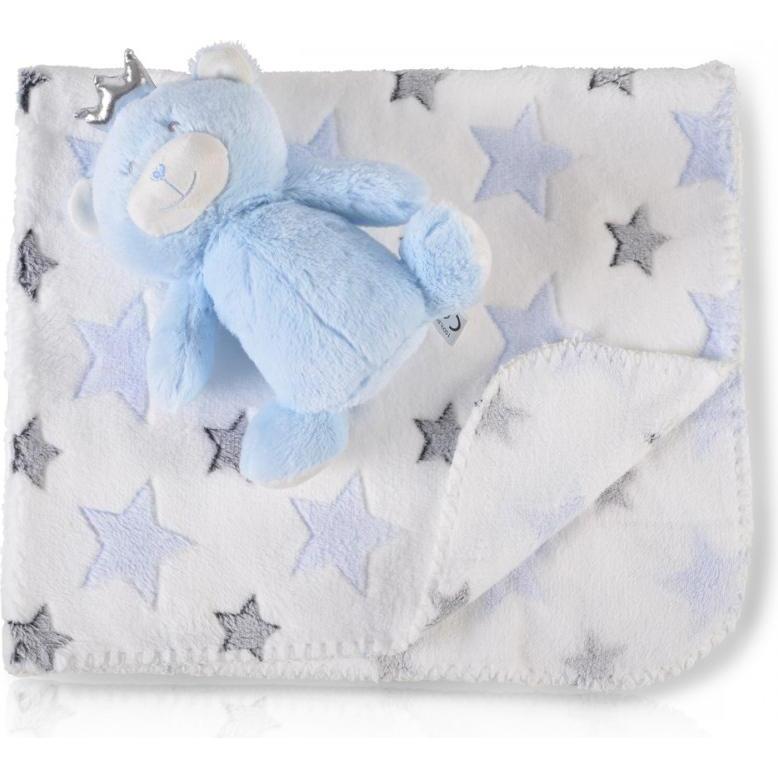 Thumbnail - Cangaroo, Babydecke, Babydecke 90 x 75 cm Plüschtier (90 x 75 cm)