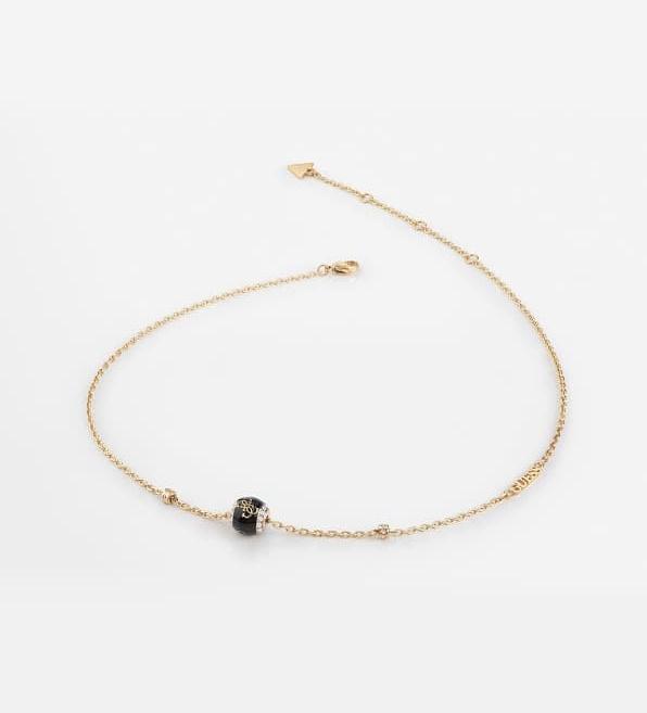 Actual product image Guess Modern Gold Plated 4G Loop Necklace JUBN02281JWYGBKT/U (Stainless steel, 40.5 cm)
