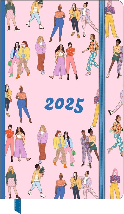 Produktbild Emmy Lupin 2025 Wochen-Notizkalender, 13x21cm, Taschen-Kalender mit 1 Woche/2 Seiten (13 x 21 cm, Deutsch)