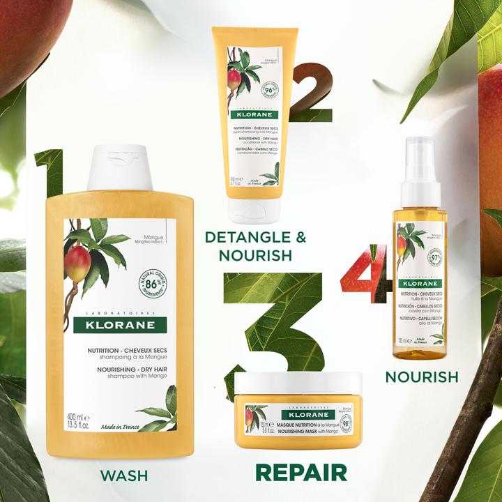 Actual product image Klorane Nourishing mask with mango (150 ml)