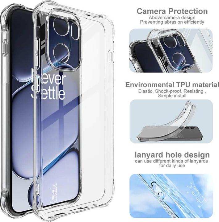 Produktbild Imak OnePlus 15R -IMAK TPU Hülle Transparent Stossfest (OnePlus 15R)