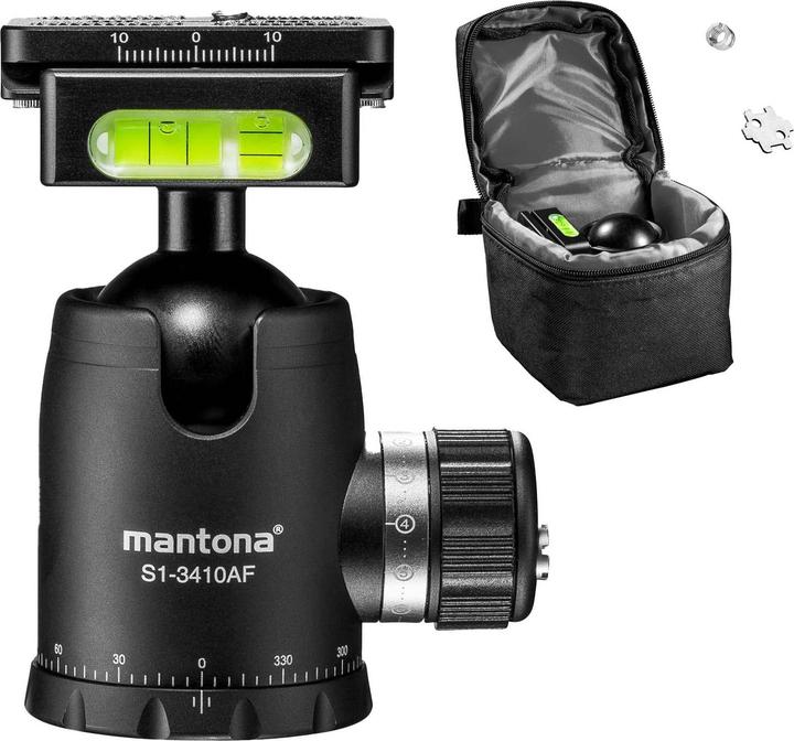 Produktbild mantona Fortress 34 Kugelkopf (S1-3410AF) (Kugelkopf)