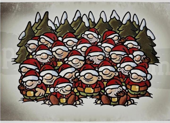 Pappnoptikum L'Éventreur des lutins (calendrier de l'Avent)