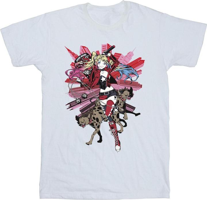 Actual product image Mens Harley Quinn Hyenas T-Shirt (5XL)