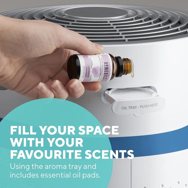 Produktbild Homedics totalcomfortŽ deluxe ultrasonic humidifi (109 m²)