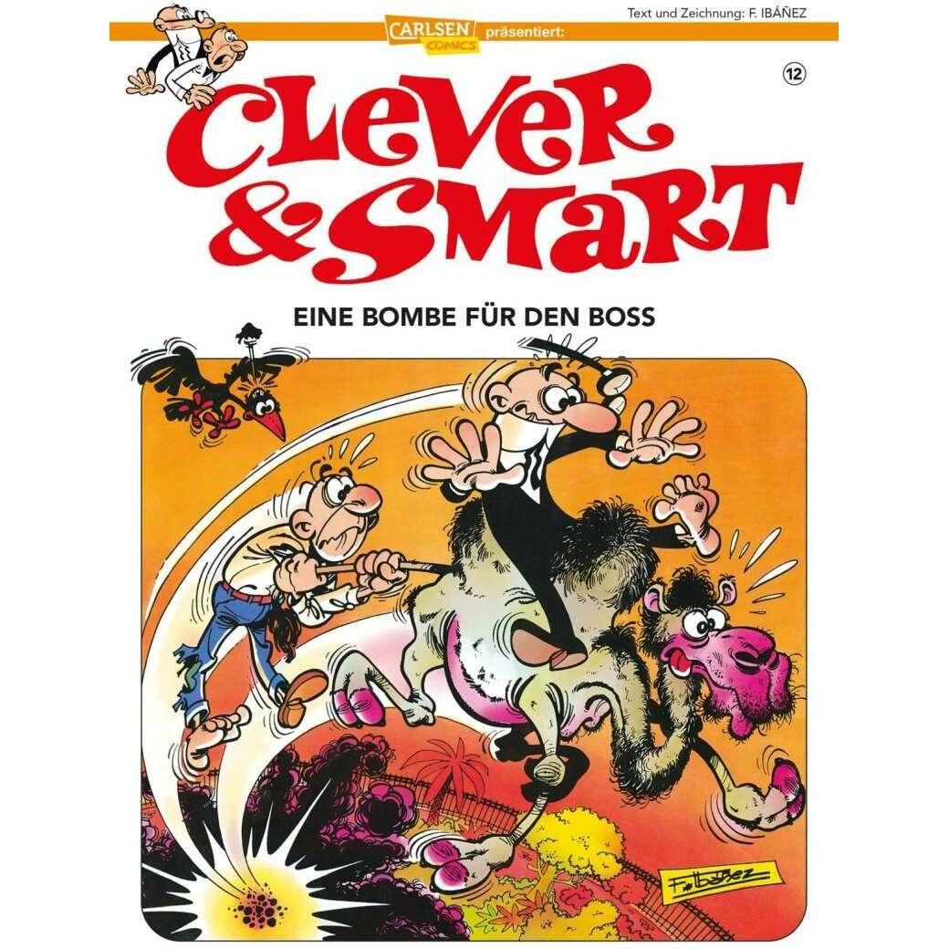 Clever und Smart 12: Eine Bombe für den Boss, Belletristik von Francisco Ibáñez