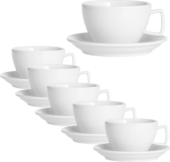 Produktbild Esmeyer Milchkaffee-Tasse Set 6Stk. (400 ml, 6x)