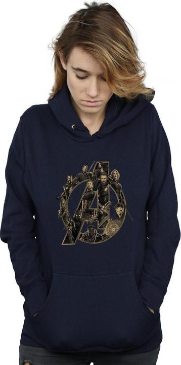 Produktbild Avengers Infinity War Logo Kapuzenpullover (S)
