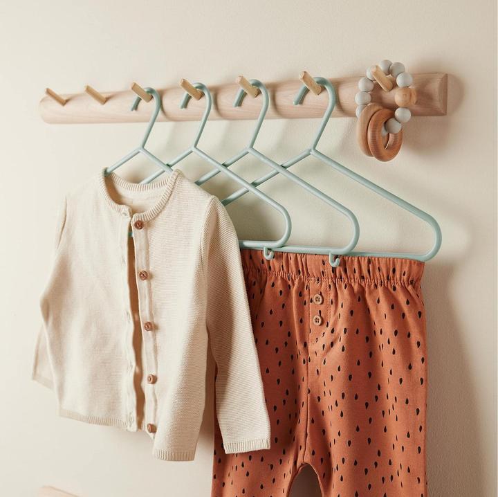 Actual product image Bieco Kleiderbügel 8er Set, mint (8 x)