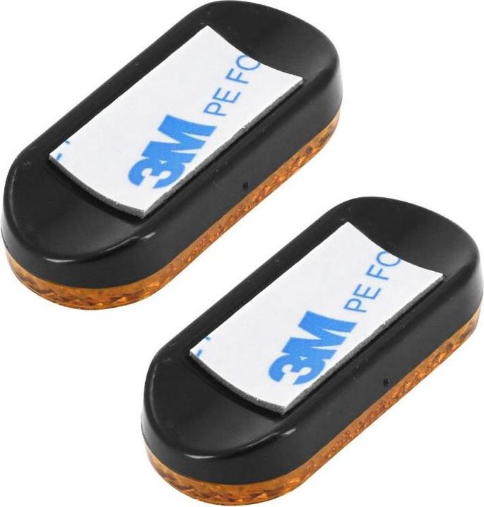 Actual product image P2R Pairs of reflectors - adhesive lateral fixation