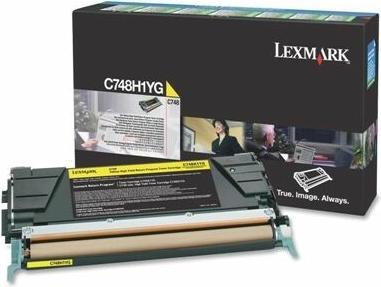 Image du produit Lexmark C746A2YG (Y)