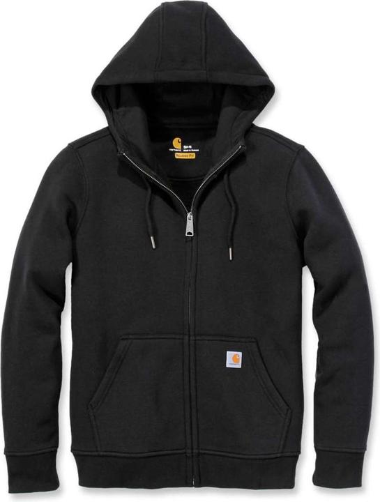 Actual product image Carhartt Clarksburg full zip hoodie, ladies, black, size S (S)