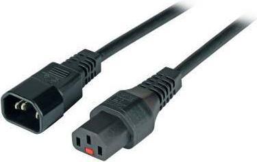 Actual product image MicroConnect Power supply extension cable (3 m, C14, C13)