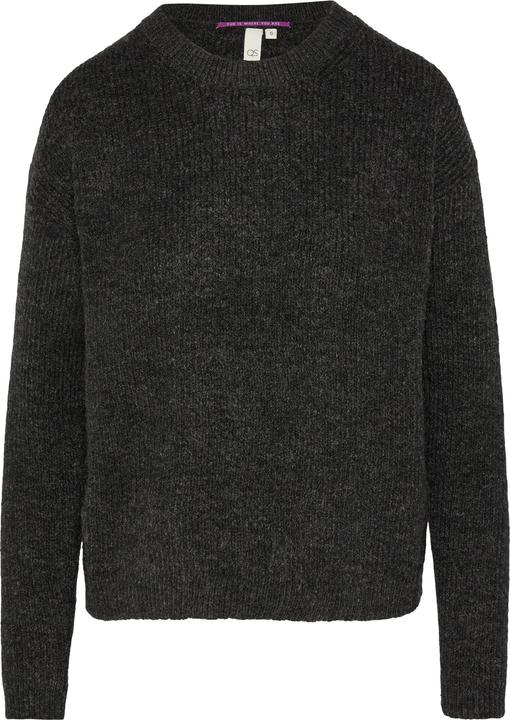Immagine prodotto S.Oliver Strickpullover Melierter Strickpullover mit überschnittenen Ärmeln (XXL)