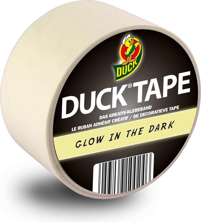 Duck Tape Klebeband Uni Glow in the dark 48 mm, Rolle 3 m