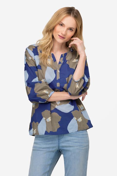 Actual product image Laurasøn Bluse, Blüten Print, 3/4-Ärmel (M)