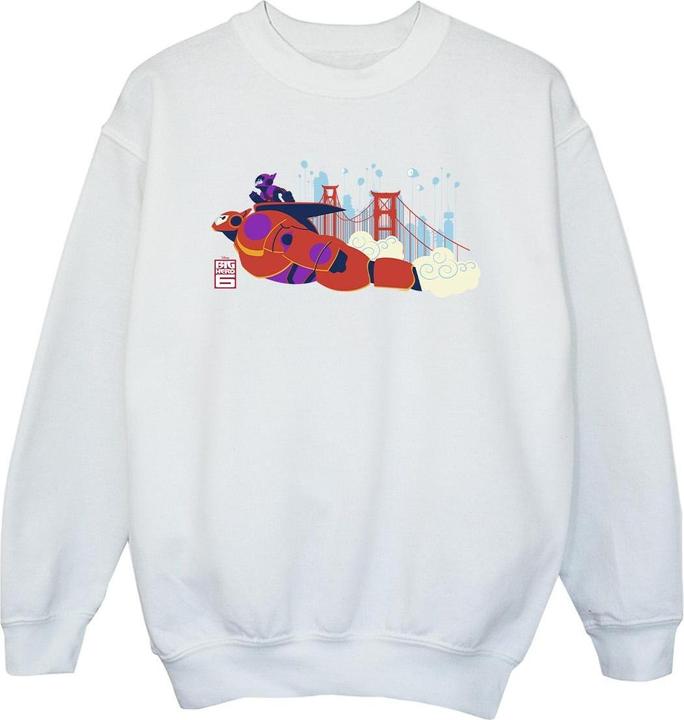 Produktbild Disney Big Hero 6 Baymax Hiro Bridge Sweatshirt Mädchen (152, 158)