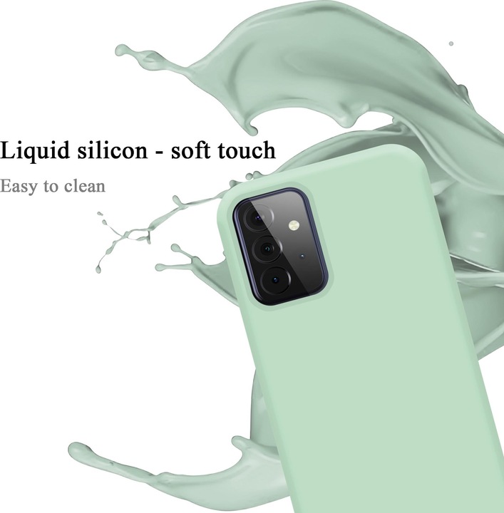 Produktbild Cadorabo TPU Liquid Silicone Case Cover (Samsung Galaxy A72)