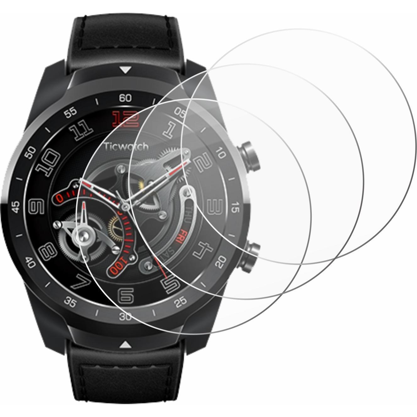 Thumbnail - Savvies Panzerglas Hartglas Displayschutz, Smartwatch Schutzfolie, Transparent