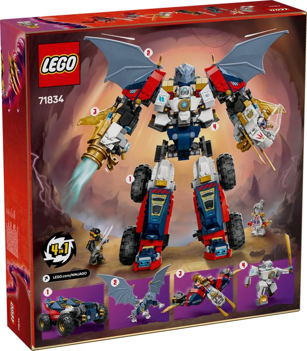 Actual product image LEGO Zanes Ultra-Kombi-Mech (71834, LEGO Ninjago)