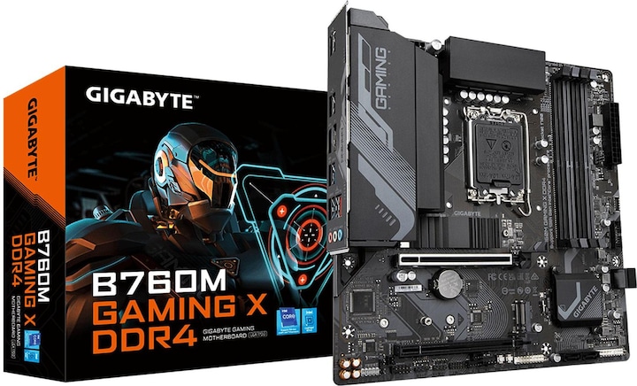 Produktbild Gigabyte B760M GAMING X (LGA 1700, Intel B760 Express, mATX)
