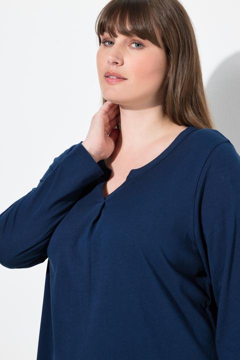 Produktbild Ulla Popken Pyjama, Muster, Rundhals, Langarm (68)