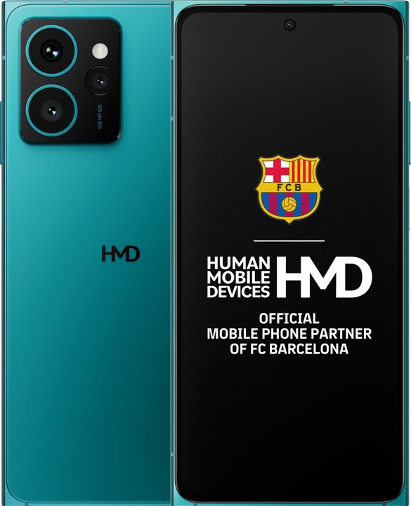 Actual product image Nokia HMD Skyline (256 GB, Blue topaz, 6.54", SIM + eSIM, 108 Mpx, 5G)