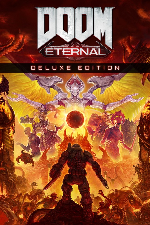 Actual product image Microsoft Doom Eternal - Deluxe Edition (Xbox Series X, Xbox Series S, Xbox One X, Xbox One S)