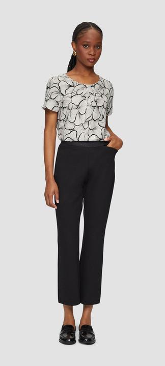 Immagine prodotto s.Oliver Bluse Fein gemusterte Bluse mit Raffungen (36)