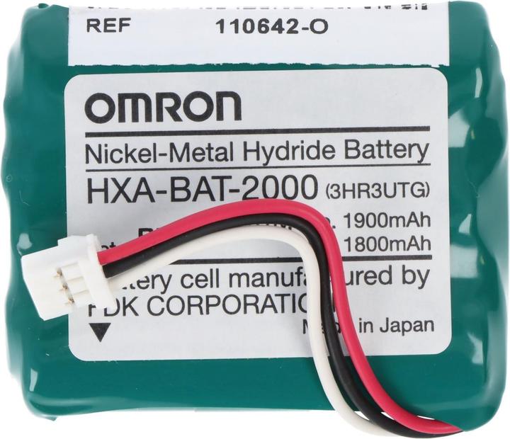 Actual product image AccuCell Battery Omron Healthcare HBP-1300 HPM-1300 Blood Pressure Monitor Type HXA-BAT2000 9065797-O