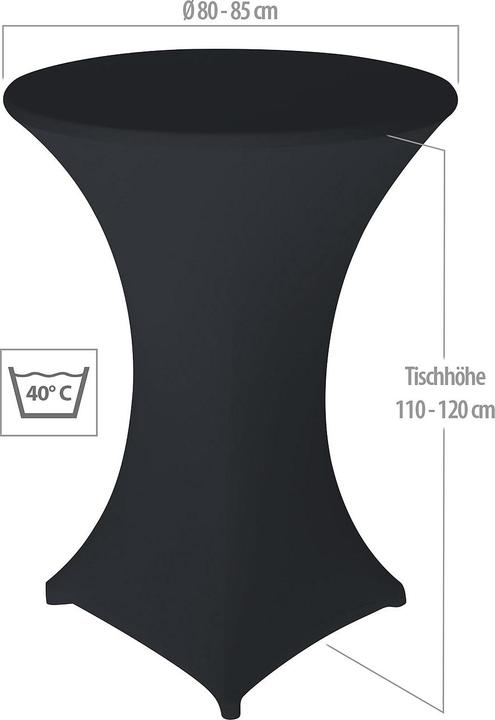 Produktbild Infactory Stehtischhussen (80 x 110 cm)