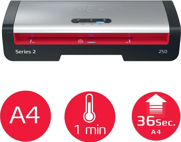 Actual product image GBC Laminiergerät 250 (75 - 125 µm, A4)