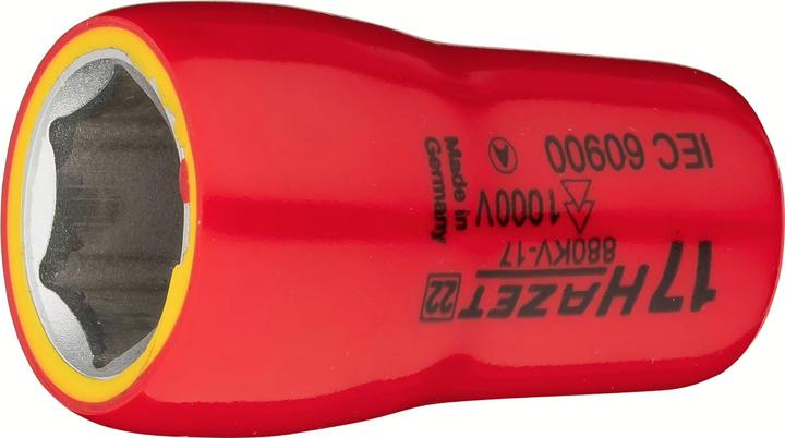 Actual product image HAZET 6ct. Socket Wrench Insert (17 mm)