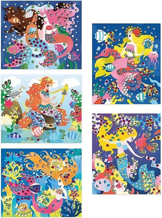 Actual product image Janod Mermaids Craft Set