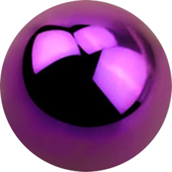 Actual product image Star Piercing Micro ball violet (without brass, Titanium)