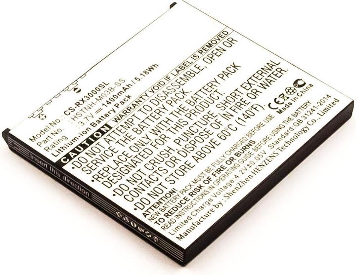 Produktbild AGI 9769 - Akku - Schwarz - Lithium-Ion (Li-Ion) - 1400 mAh - 3,7 V - HP IPAQ HX 249 (1 Stk., 1400 mAh)