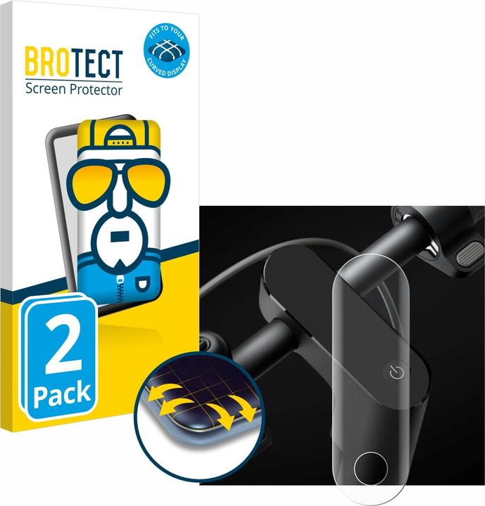 Produktbild BROTECT Fullscreen Schutzfolie Displayschutz Folie Klar Transparent