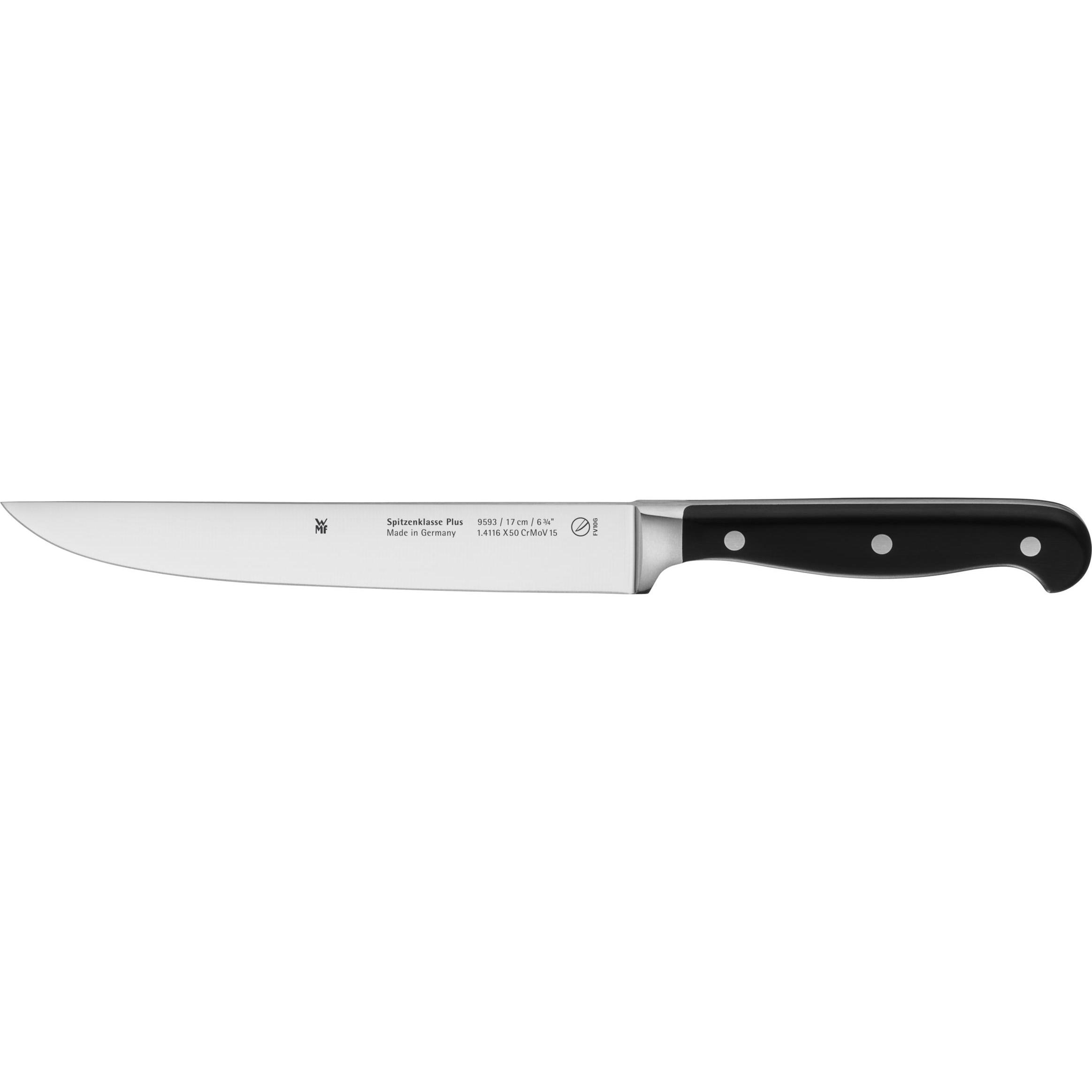 WMF Filiermesser SPITZENKLASSE PLUS Schwarz, Küchenmesser, Schwarz