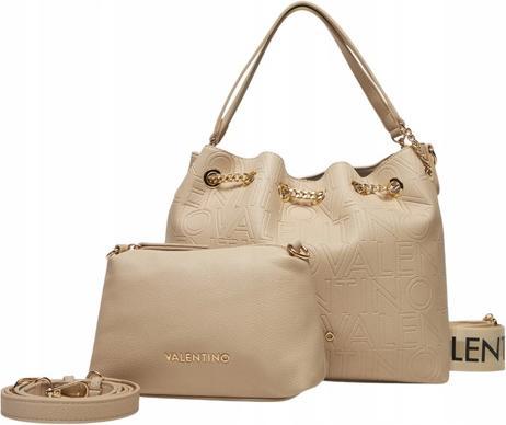 Actual product image Valentino Damen Pansy Bucket Bag Beige