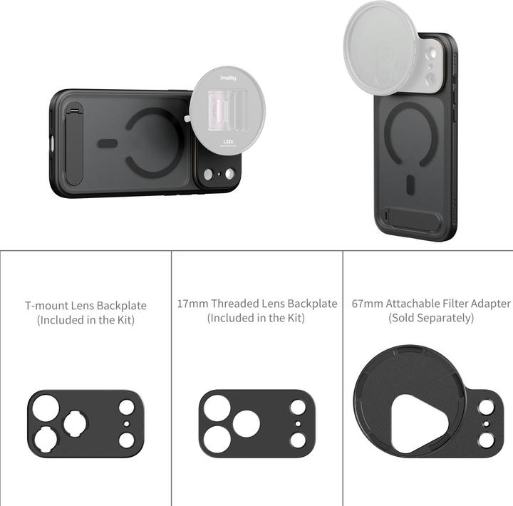 Produktbild SmallRig Foto-Case-Set (Apple iPhone 17 Pro)