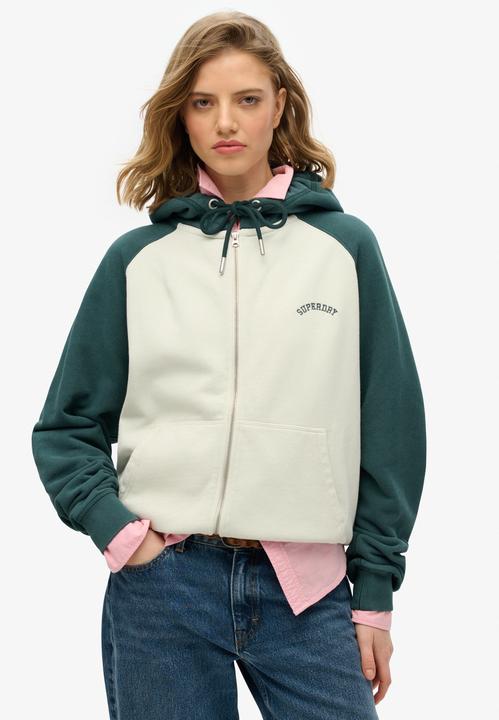 Immagine prodotto Superdry Übergrosse Essential Logo Raglan-Kapuzenjacke (10XL)
