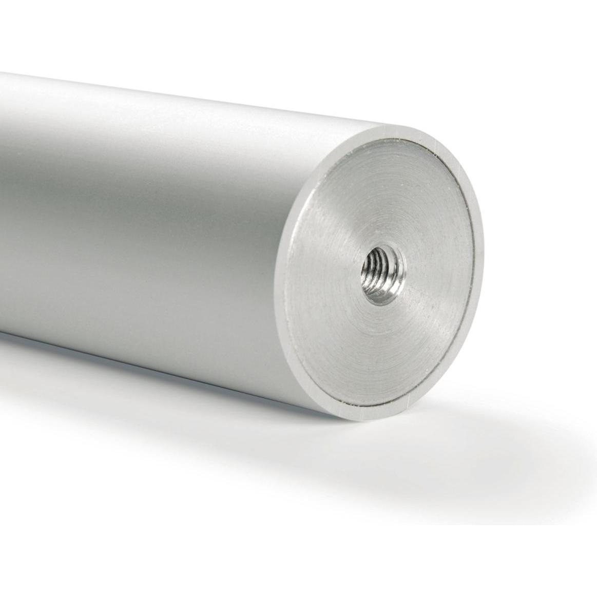 Ultradex, Prospektständer, Aluminiumstandrohr eloxiert Höhe 2000mm 40x2mm silber