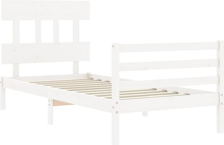 Actual product image vidaXL Bettgestell (100 x 200 cm)