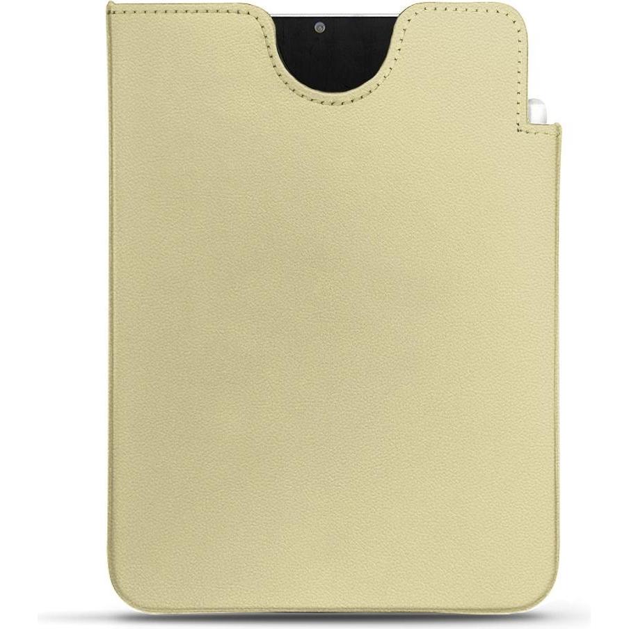 Noreve Lederschutzhülle Apple iPad mini 6 (iPad mini 6), Tablet Hülle, Beige