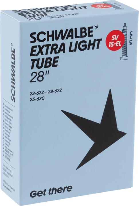 Actual product image Schwalbe SV15-EL EXTRA LIGHT 28" (28", 40 mm)