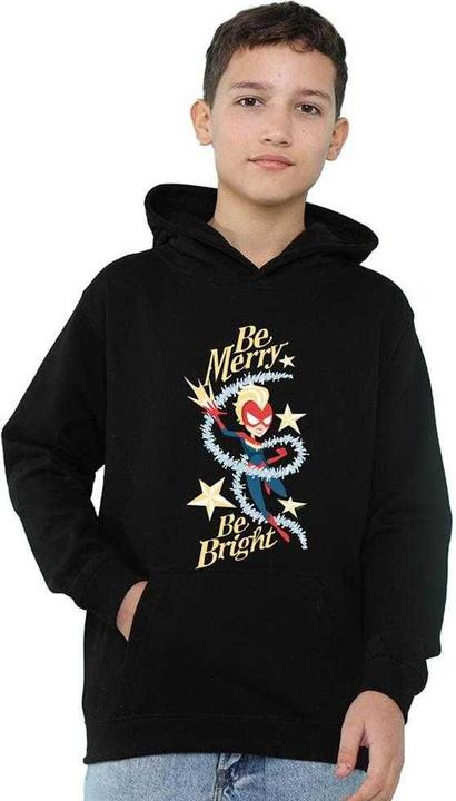 Produktbild Captain Marvel Be Merry Be Bright Kapuzenpullover Zum Überziehen (116)
